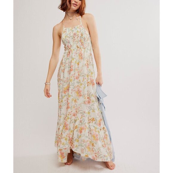 FREE PEOPLE Heat Wave Printed Maxi / Floral Combo - Picture 4 of 9